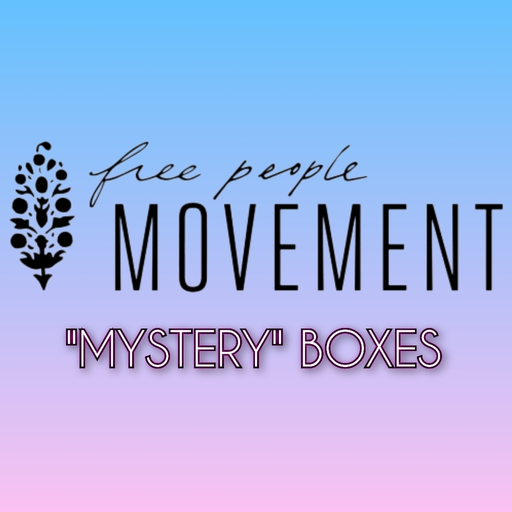 Only 2 Boxes Available: FREE PEOPLE MOVEMENT RESELLER MYSTERY BOXES!!!